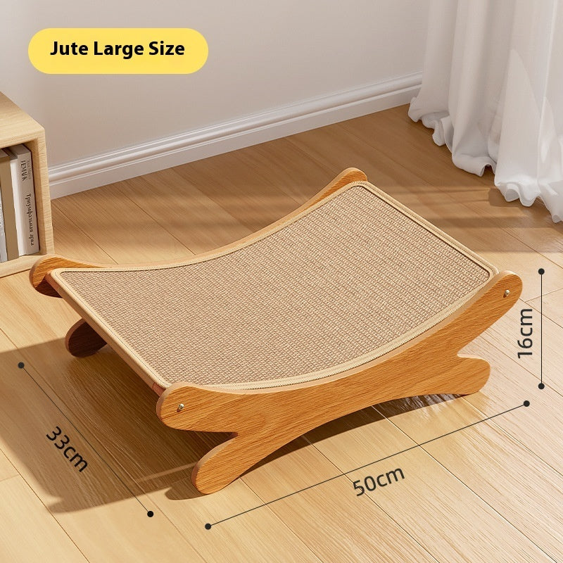 Jute Style Cat Scratch Board Cat Nest Integrated Scratch-resistant Wear-resistant No Dandruff
